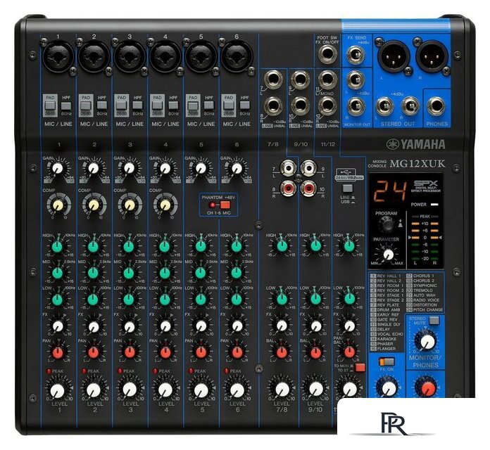Микшерный пульт Yamaha MG12XUK - Изображение №1 — Интернет-магазин ПроЗаказ