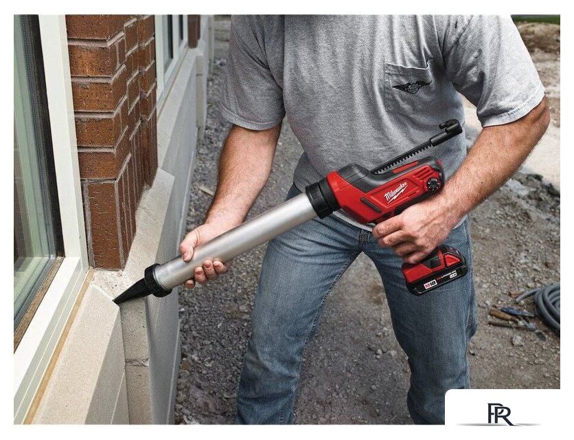 Пистолет для герметика Milwaukee C18 PCG/600A-201B 4933441305 (с 1-им АКБ) - Изображение №2 — Интернет-магазин ПроЗаказ