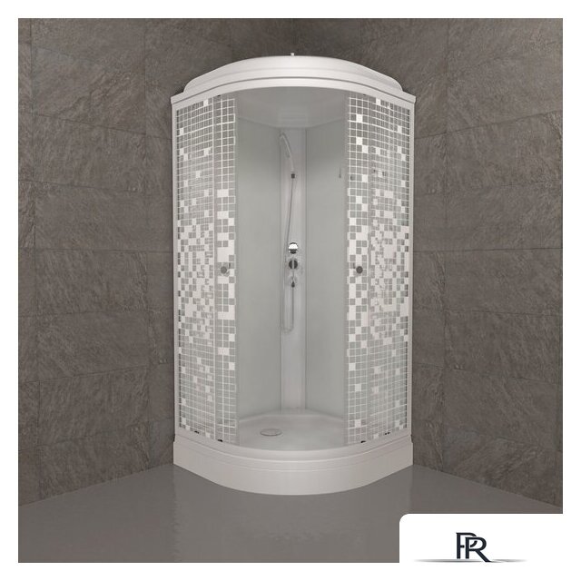 Душевая кабина Triton Мозаика А 100х100 - Изображение №3 — Интернет-магазин ПроЗаказ
