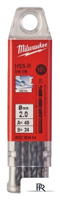 Набор сверл Milwaukee 4932363454 (10 предметов) - Изображение №1 — Интернет-магазин ПроЗаказ