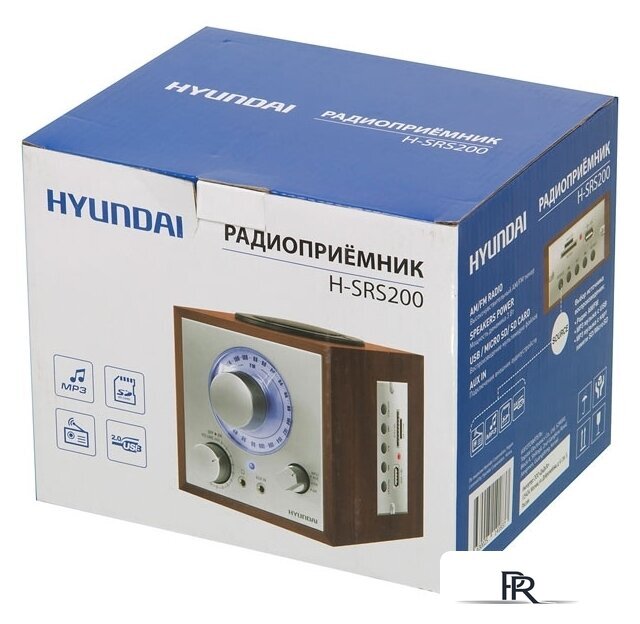 Радиоприемник Hyundai H-SRS200 - Изображение №4 — Интернет-магазин ПроЗаказ