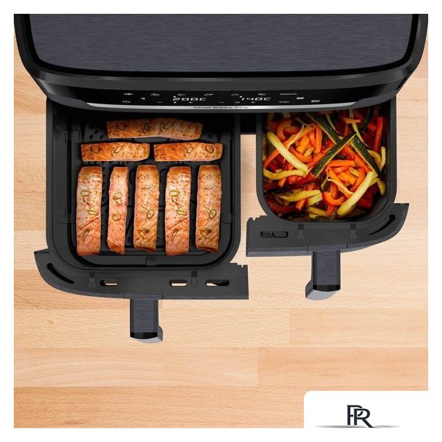 Аэрогриль (аэрофритюрница) Tefal Dual Easy Fry EY942BE0 - Изображение №3 — Интернет-магазин ПроЗаказ