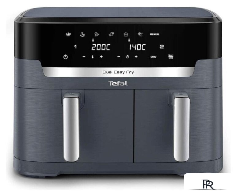 Аэрогриль (аэрофритюрница) Tefal Dual Easy Fry EY942BE0 - Изображение №1 — Интернет-магазин ПроЗаказ