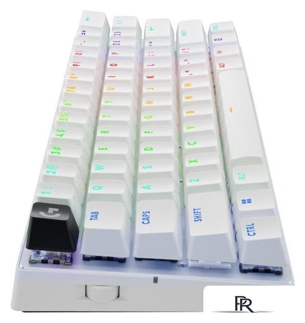 Клавиатура Logitech G Pro X 60 Lightspeed GL Tactile 920-011934 (белый, нет кириллицы) - Изображение №4 — Интернет-магазин ПроЗаказ