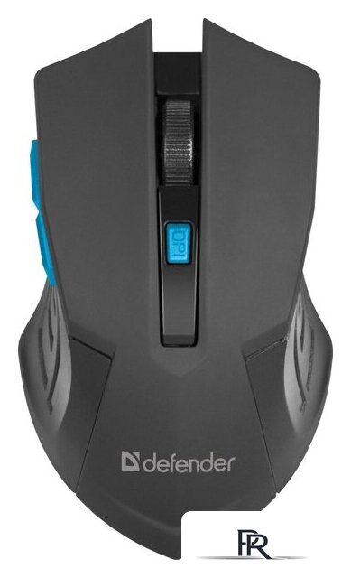 Мышь Defender Accura MM-275 (черный/синий) - Изображение №1 — Интернет-магазин ПроЗаказ