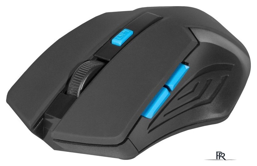 Мышь Defender Accura MM-275 (черный/синий) - Изображение №2 — Интернет-магазин ПроЗаказ