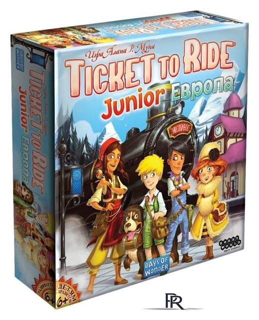 Настольная игра Мир Хобби Ticket to Ride Junior. Европа - Изображение №1 — Интернет-магазин ПроЗаказ