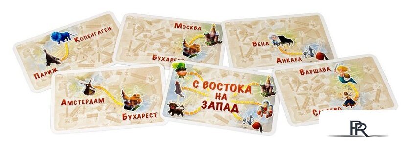 Настольная игра Мир Хобби Ticket to Ride Junior. Европа - Изображение №6 — Интернет-магазин ПроЗаказ