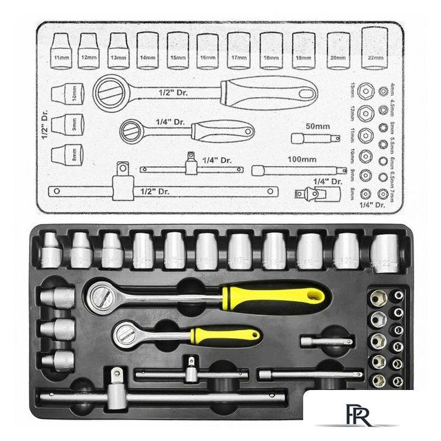 Универсальный набор инструментов WMC Tools 254 (58824) - Изображение №2 — Интернет-магазин ПроЗаказ