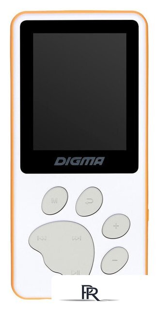 Плеер MP3 Digma S4 8GB (белый/оранжевый) - Изображение №2 — Интернет-магазин ПроЗаказ