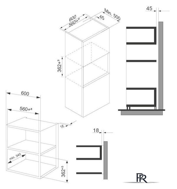 Микроволновая печь Kernau KMO 203 G X - Изображение №2 — Интернет-магазин ПроЗаказ