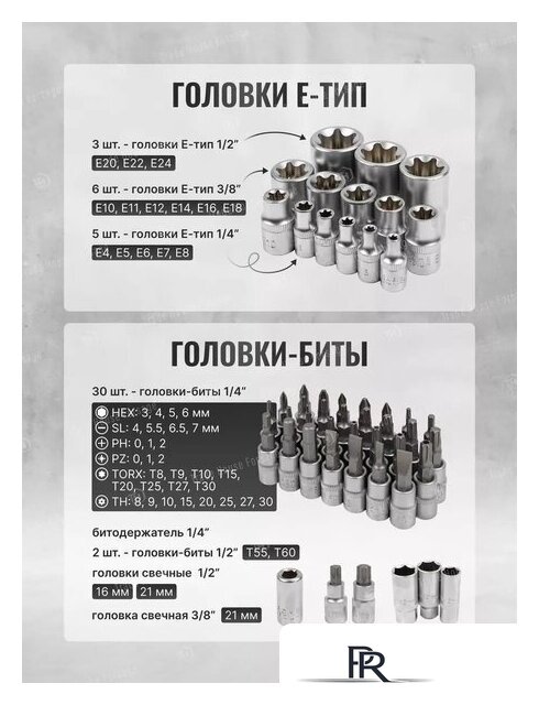 Универсальный набор инструментов ILOforce IF-38841(52228) - Изображение №10 — Интернет-магазин ПроЗаказ