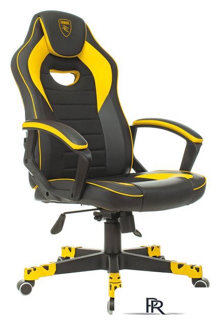 Игровое (геймерское) кресло Zombie Game 16 (черный/желтый) - Изображение №1 — Интернет-магазин ПроЗаказ