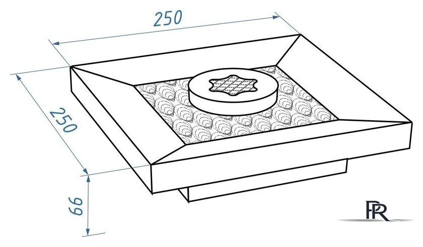 Биокамин Firelight BFP/T-2525 Cup - Изображение №3 — Интернет-магазин ПроЗаказ
