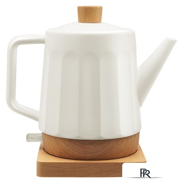 Электрический чайник CENTEK CT-0067 (белый/под дерево) - Изображение №1 — Интернет-магазин ПроЗаказ