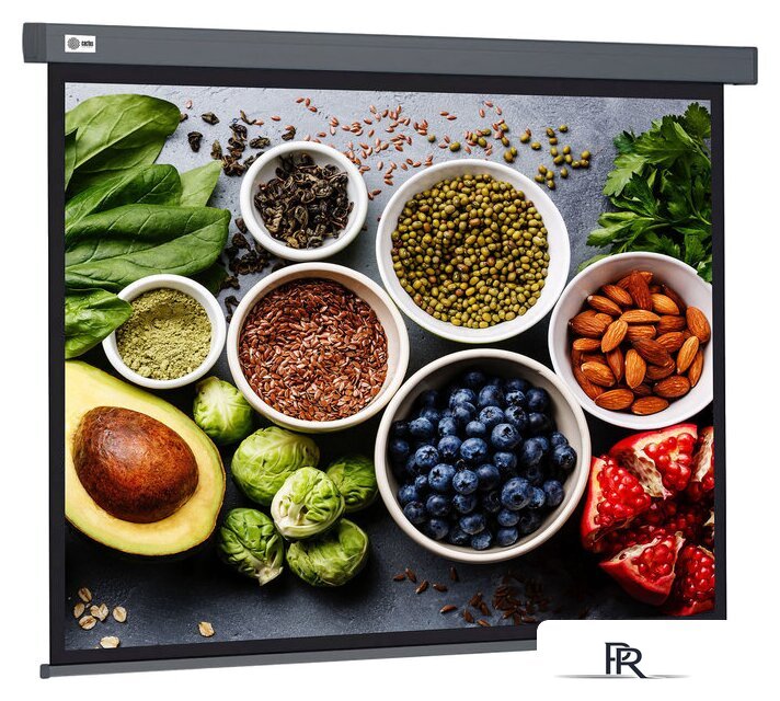 Проекционный экран CACTUS Wallscreen 150x150 CS-PSW-150X150-SG - Изображение №1 — Интернет-магазин ПроЗаказ