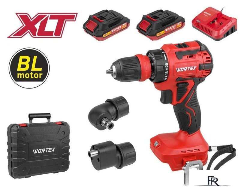 Дрель-шуруповерт Wortex BD 2025 LiSET ALL1 XLT 1325844 (с 2-мя АКБ, кейс) - Изображение №1 — Интернет-магазин ПроЗаказ