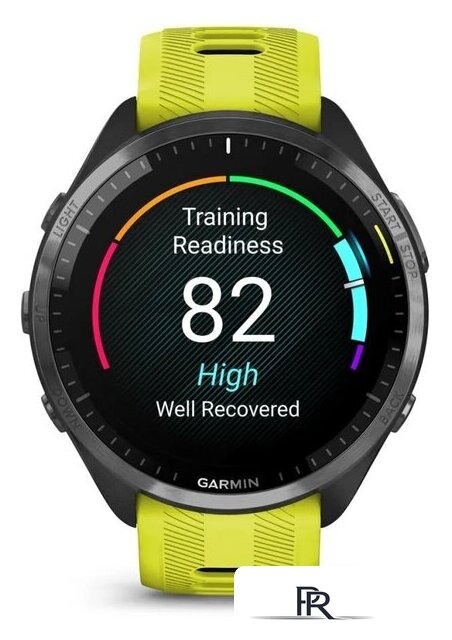 Умные часы Garmin Forerunner 965 (черный/желтый) - Изображение №6 — Интернет-магазин ПроЗаказ
