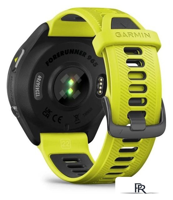 Умные часы Garmin Forerunner 965 (черный/желтый) - Изображение №7 — Интернет-магазин ПроЗаказ