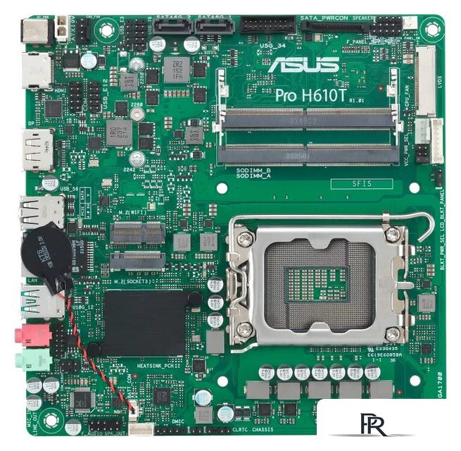 Материнская плата ASUS Pro H610T-CSM - Изображение №1 — Интернет-магазин ПроЗаказ
