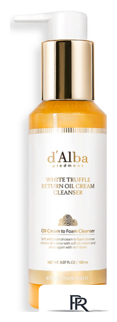  d'Alba Масло + пенка для глубокого очищения два в одном White Truffle Return Oil Cream Cleanser 150 мл - Изображение №1 — Интернет-магазин ПроЗаказ