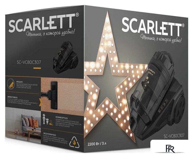 Пылесос Scarlett SC-VC80C307 - Изображение №14 — Интернет-магазин ПроЗаказ