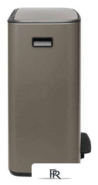 Мусорное ведро Brabantia Bo Pedal Bin 60 л (платиновый) - Изображение №2 — Интернет-магазин ПроЗаказ