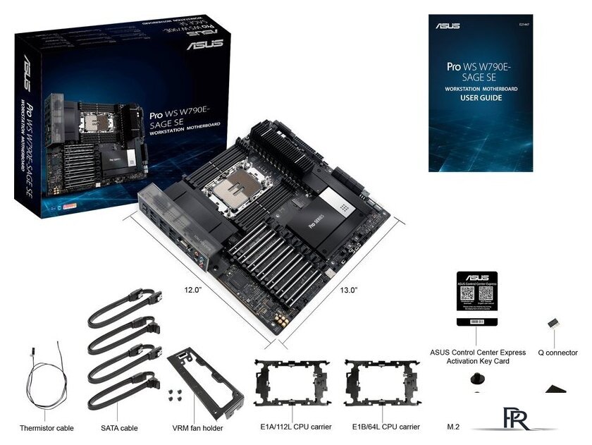 Материнская плата ASUS Pro WS W790E-SAGE SE - Изображение №6 — Интернет-магазин ПроЗаказ