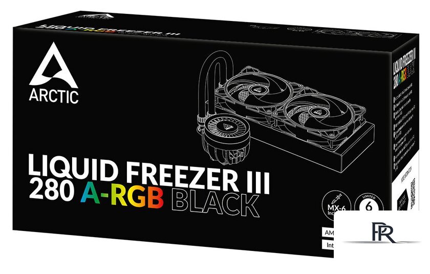 Система жидкостного охлаждения для процессора Arctic Liquid Freezer III 280 A-RGB Black ACFRE00143A - Изображение №12 — Интернет-магазин ПроЗаказ