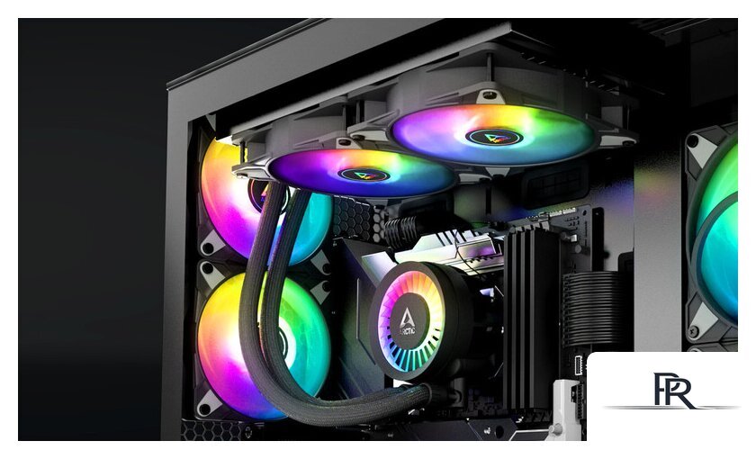 Система жидкостного охлаждения для процессора Arctic Liquid Freezer III 280 A-RGB Black ACFRE00143A - Изображение №11 — Интернет-магазин ПроЗаказ