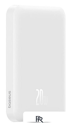 Внешний аккумулятор Baseus Magnetic Mini Wireless Fast Charge Power Bank 20W 5000mAh (белый) - Изображение №1 — Интернет-магазин ПроЗаказ