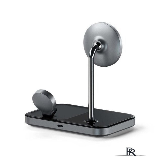Беспроводное зарядное Satechi 3-in-1 Magnetic Wireless Charging Stand - Изображение №4 — Интернет-магазин ПроЗаказ