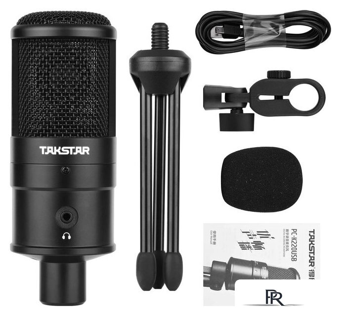 Проводной микрофон Takstar PC-K220USB - Изображение №6 — Интернет-магазин ПроЗаказ