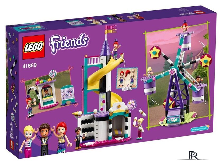 Конструктор LEGO Friends 41689 Волшебное колесо обозрения и горка - Изображение №2 — Интернет-магазин ПроЗаказ