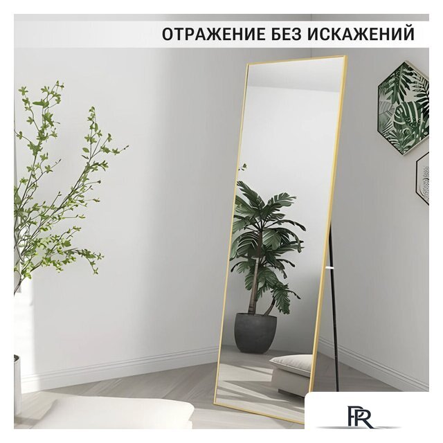 Зеркало EMZE Floor 40x150 DK23502.AUR (золото) - Изображение №6 — Интернет-магазин ПроЗаказ