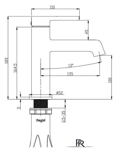 Смеситель Raglo R20.10.09 - Изображение №11 — Интернет-магазин ПроЗаказ