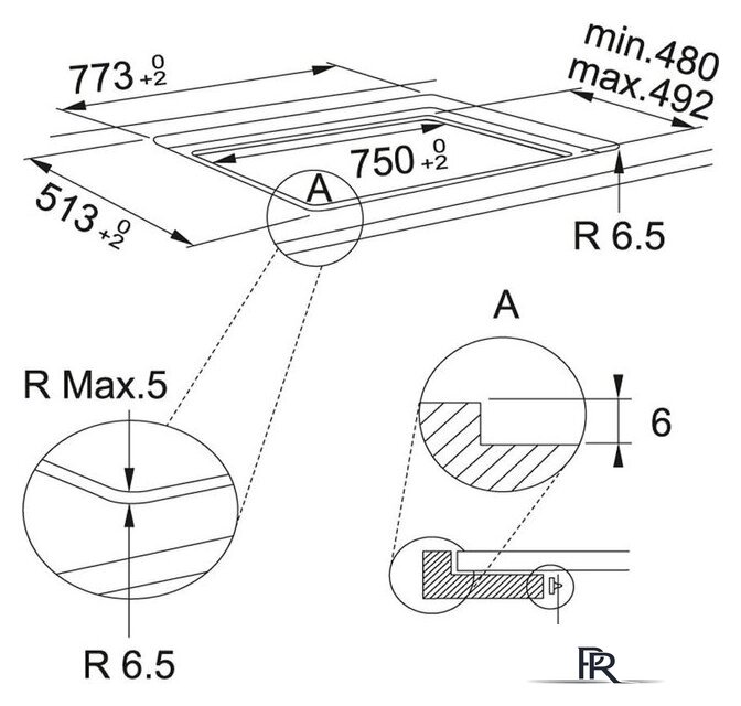 Варочная панель Franke Maris FMA 804 I F BK - Изображение №2 — Интернет-магазин ПроЗаказ