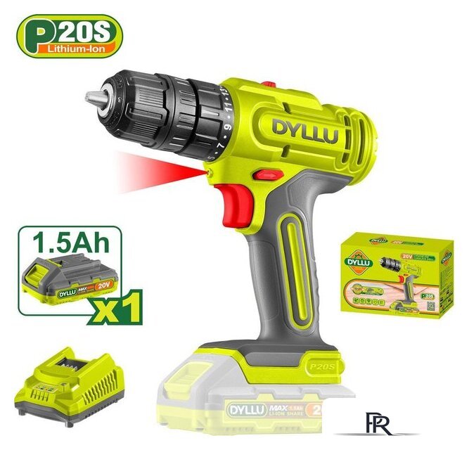 Дрель-шуруповерт Dyllu DTCDP511 (с 1-им АКБ) - Изображение №1 — Интернет-магазин ПроЗаказ