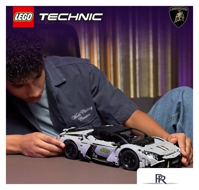 Конструктор LEGO Technic 42214 Суперкар Lamborghini Revuelto - Изображение №8 — Интернет-магазин ПроЗаказ