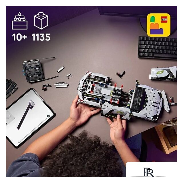 Конструктор LEGO Technic 42214 Суперкар Lamborghini Revuelto - Изображение №9 — Интернет-магазин ПроЗаказ