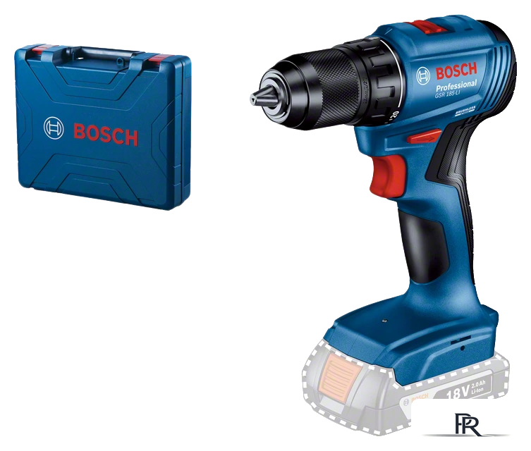 Дрель-шуруповерт Bosch GSR 185-LI Professional 06019K3003 (без АКБ, кейс) - Изображение №1 — Интернет-магазин ПроЗаказ