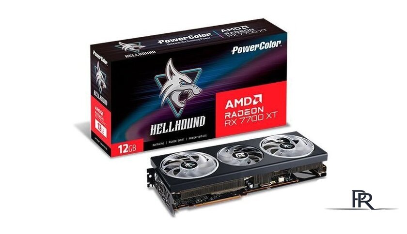 Видеокарта PowerColor Hellhound Radeon RX 7700 XT 12GB GDDR6 RX 7700 XT 12G-L/OC - Изображение №8 — Интернет-магазин ПроЗаказ