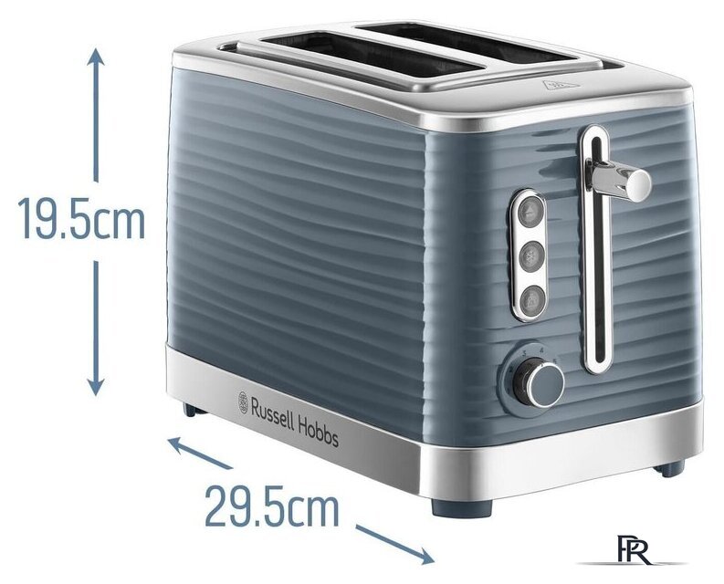Тостер Russell Hobbs Inspire Grey 2 Slice 24373-56 - Изображение №6 — Интернет-магазин ПроЗаказ