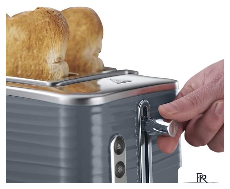 Тостер Russell Hobbs Inspire Grey 2 Slice 24373-56 - Изображение №2 — Интернет-магазин ПроЗаказ