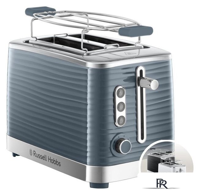 Тостер Russell Hobbs Inspire Grey 2 Slice 24373-56 - Изображение №1 — Интернет-магазин ПроЗаказ