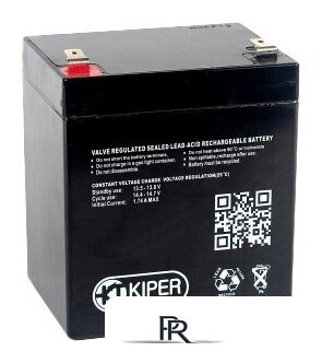 Аккумулятор для ИБП Kiper HR-1221W F2 (12В/5.5 А·ч) - Изображение №1 — Интернет-магазин ПроЗаказ