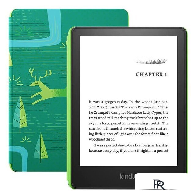 Электронная книга Amazon Kindle Paperwhite Kids 16GB (зеленый) - Изображение №1 — Интернет-магазин ПроЗаказ