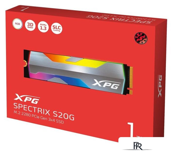 SSD ADATA XPG Spectrix S20G 1TB ASPECTRIXS20G-1T-C - Изображение №4 — Интернет-магазин ПроЗаказ