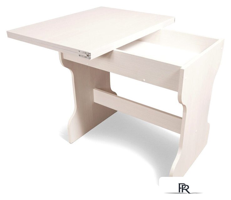 Обеденная группа Анмикс ЛДСП с кухонным уголком (бодега/кожзам капучино) - Изображение №5 — Интернет-магазин ПроЗаказ