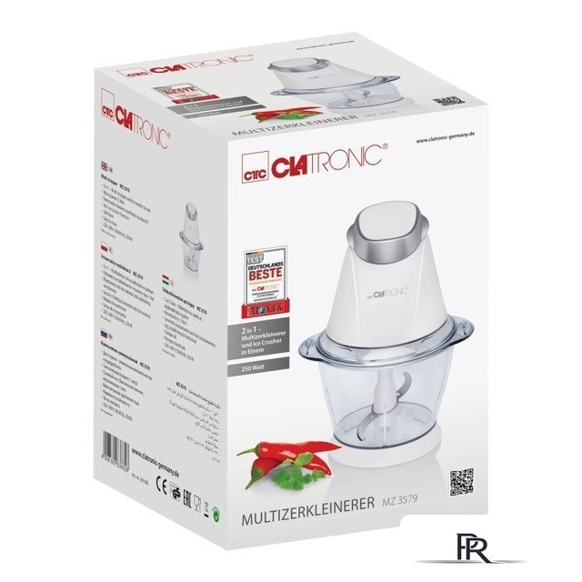 Чоппер Clatronic MZ 3579 (белый) - Изображение №3 — Интернет-магазин ПроЗаказ